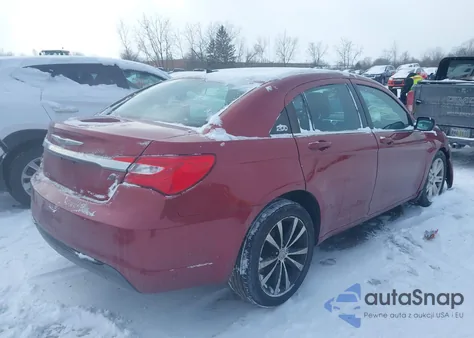2013 Chrysler 200 Limited из США, поврежденный, VIN 1C3CCBCG9DN555521